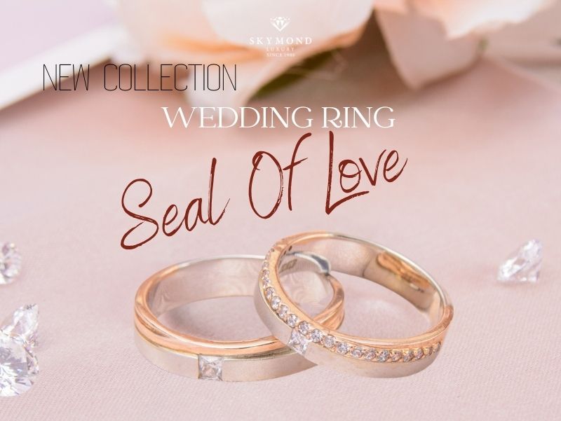 Bật mí nguồn cảm hứng BST Nhẫn cưới mới Seal of love: Dấu ấn tình yêu
