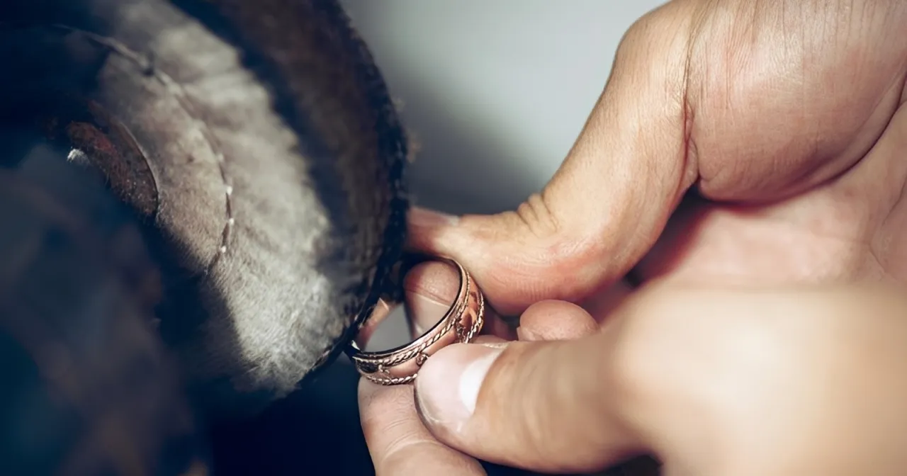 chế t&aacute;c nhẫn cưới