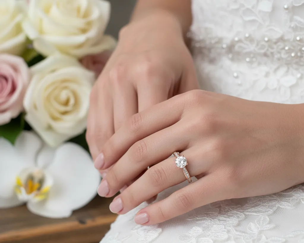 nhẫn cưới kim cương 