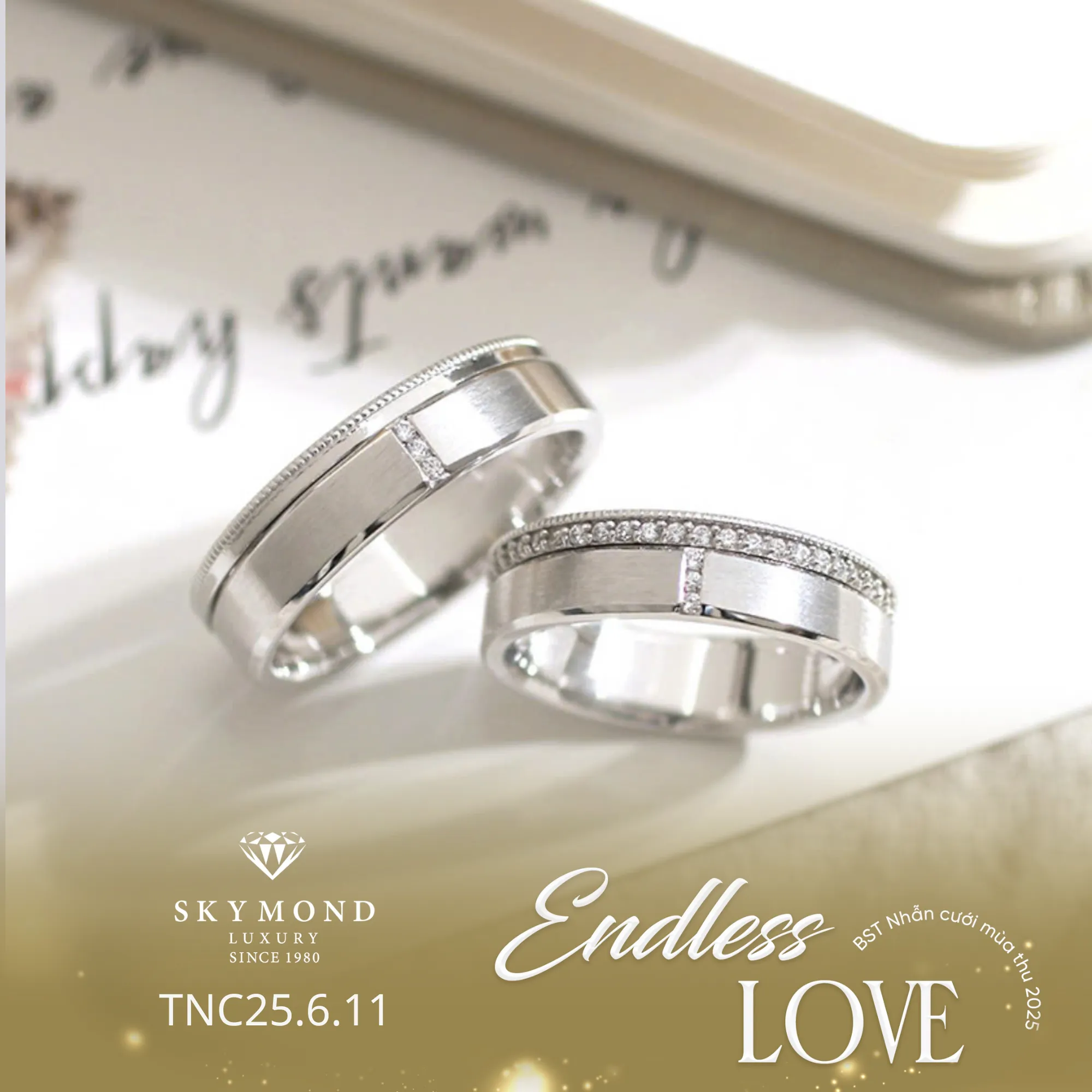 Tại sao nên chọn nhẫn cưới bản to cho bàn tay gầy?