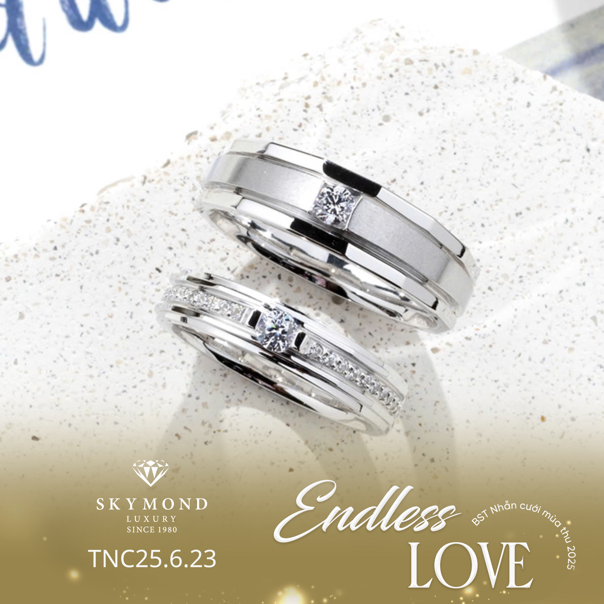 nhẫn cưới skymond 