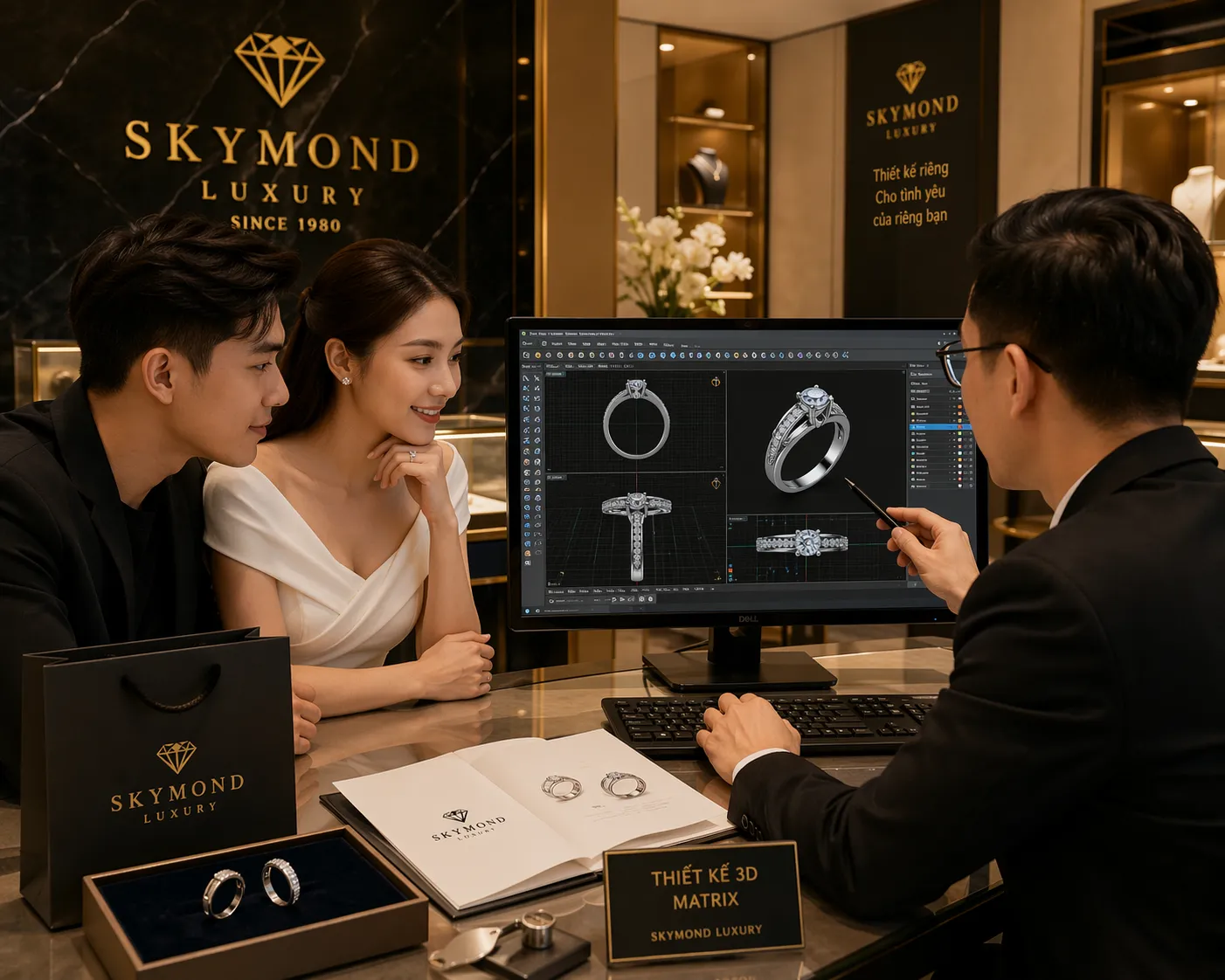 đội ngũ thiết kế skymond luxury