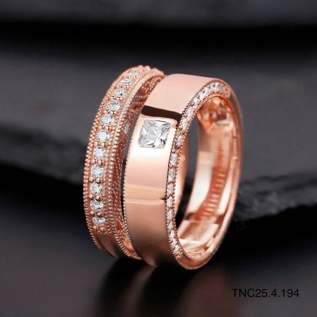 nhẫn cưới đính kim cương đẹp - 2