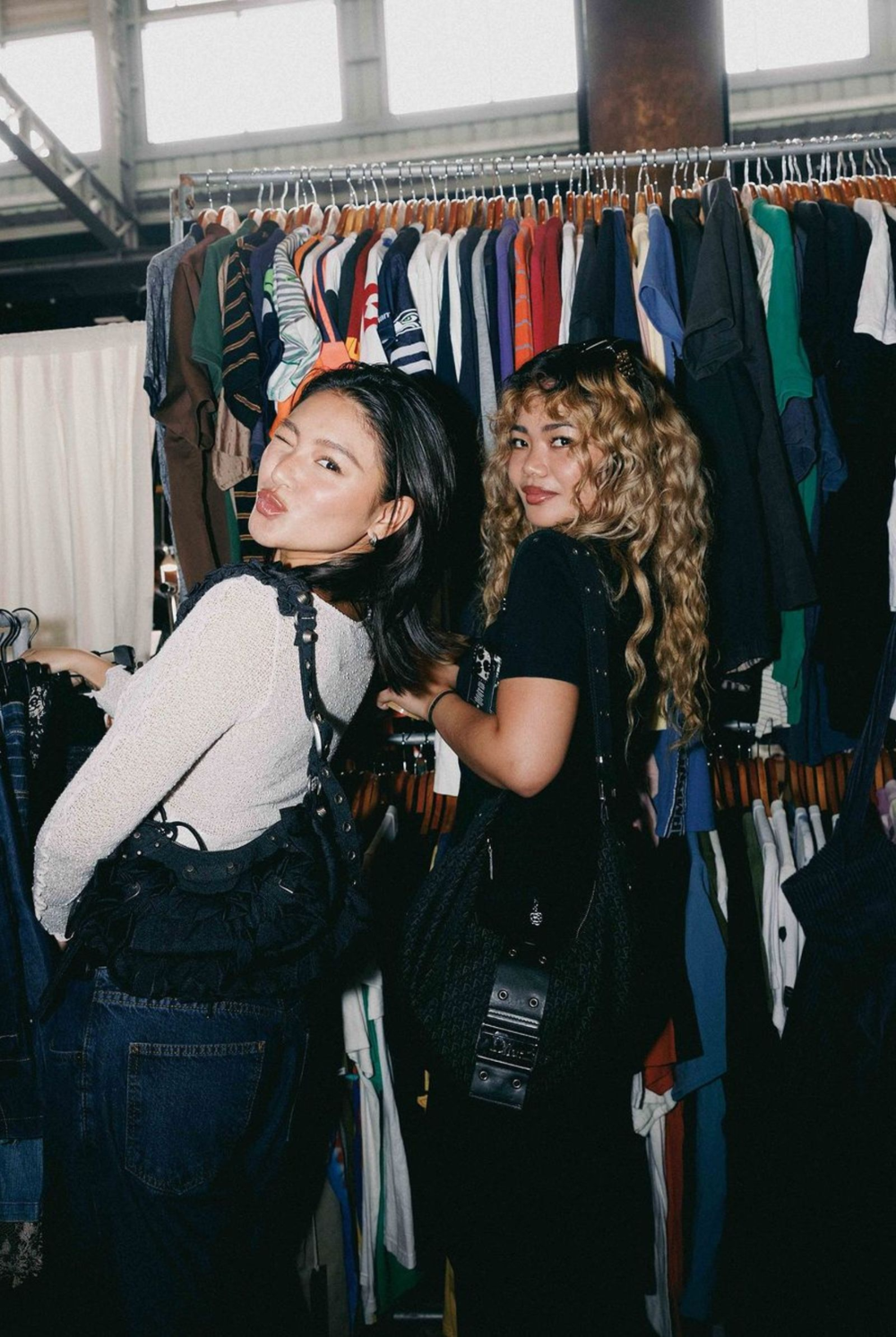 thrifting thời trang vintage